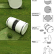 Illustration for article titled Muwi Concept Lawnmower Turns Waste Grass into Playthings